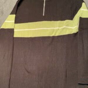 Men’s 525 sweater Green stripe